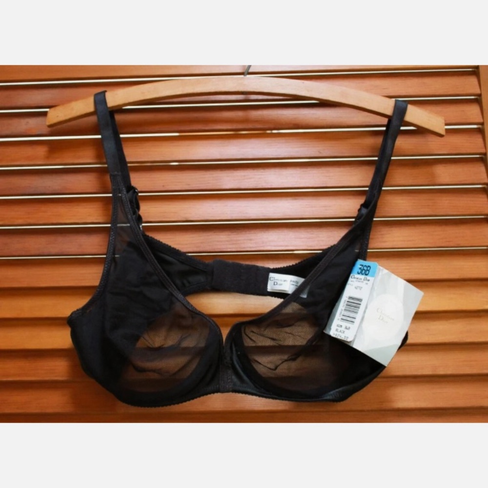 Vintage Christian Dior Bra, Vintage 1990s Bra 36B, 90s Bra, Vintage Dior Bra